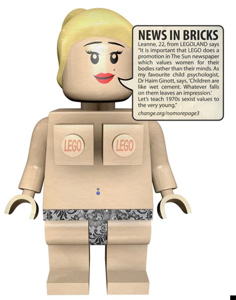 No More Page 3 Campaign Targets The Sun With Lego Spoof