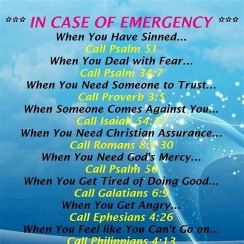 In Case Of Emergencycall On Jesus Bible Pinterest Psalm 347