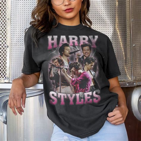 Harry Styles Retro Shirt Harry Styles Shirt T 90s Vintage Etsy