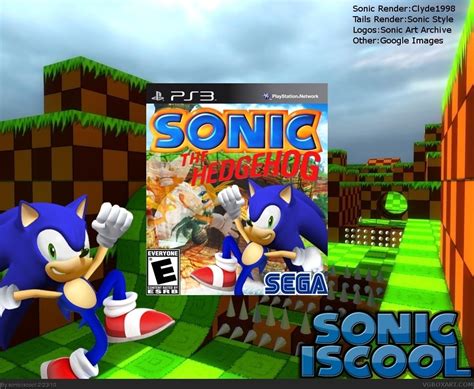 Viewing Full Size Sonic The Hedgehogs Remake Box Cover