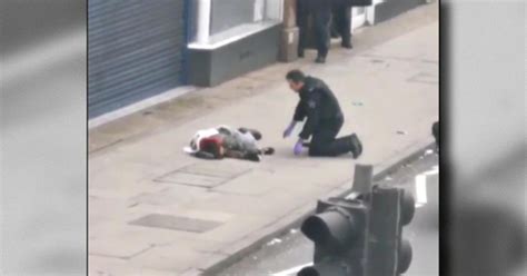 Video Shows Aftermath Of Deadly London Stabbing Attack Cbs News