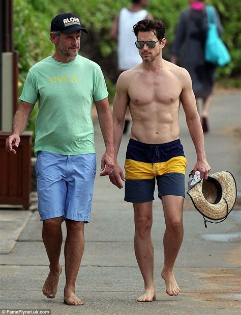 Magic Mike Star Matt Bomer Goes Shirtless In Hawaii With His Husband