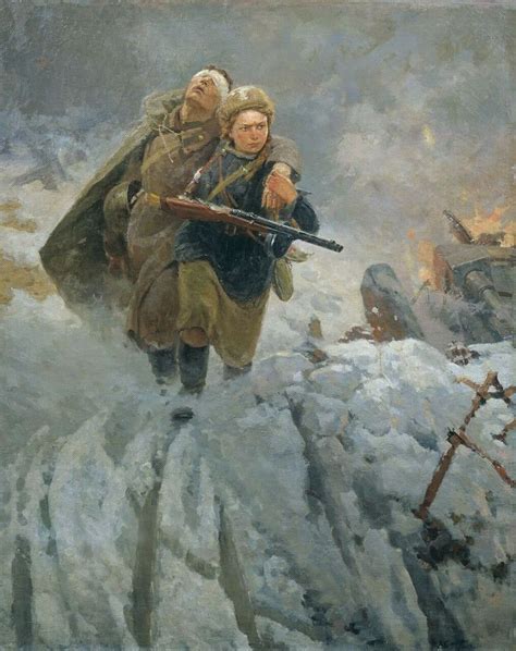 Top Soviet And Russian Paintings Of Wwii