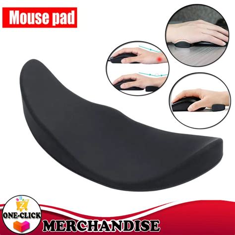Ergonomic Mouse Pad Sovawin G80 Silicon Gel Non Slip Streamline Wrist
