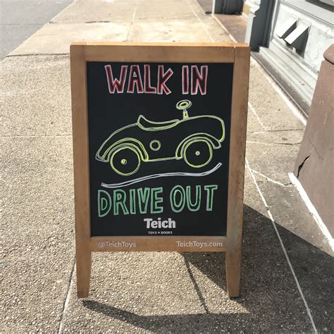 Walk In Drive Out Chalkboard Art Chalkboard Quote Art Art Quotes