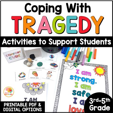 Coping With Tragedy Activities To Support 3rd 5th Grade Students