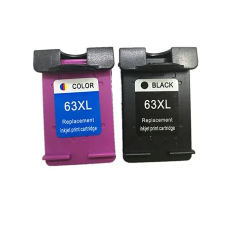 1 Set Remanufactured Cartridge For Hp63 Hp 63 Xl For Envy 4516 4512