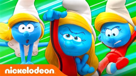 Top 9 Action Moments From The Smurfs So Far 💥 Nickelodeon Cartoon