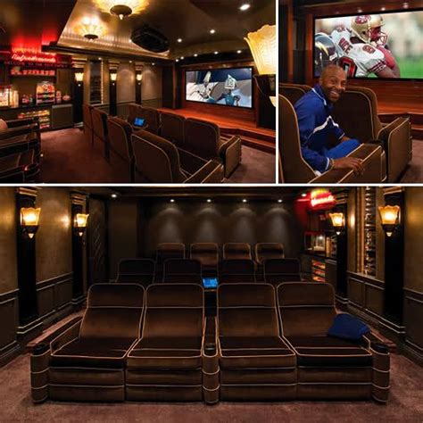 Descubra a melhor forma de comprar online. Celeb home theatres. I like this one. Awesome! | At home movie theater, Home theater, Celebrity ...