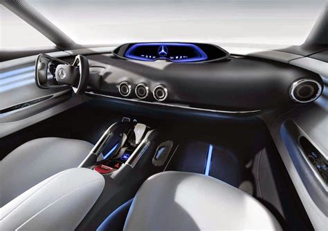 Future Car Interior View Marcedes Benz