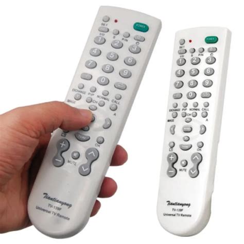 Mayitr 1pc New Universal Remote Control White High Quality One For All