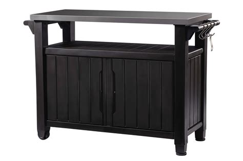 Keter Unity Xl Outdoor Storage Buffet Bbq Table — The Home Shoppe