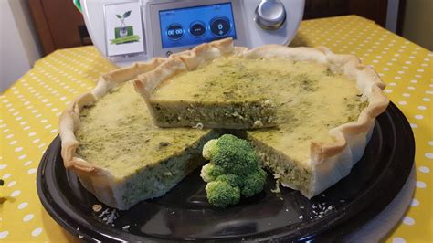 Torta Salata Broccoli E Mozzarella Video Ricette Bimby