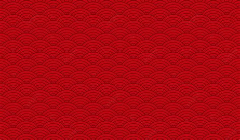 Red Chinese Traditional Wave Pattern Background Chinese Wallpapers