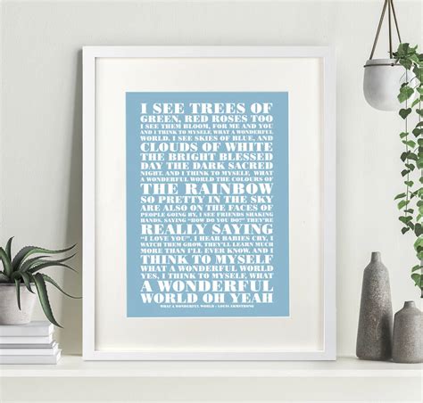 Personalised Favourite Lyrics Poster By Over And Over