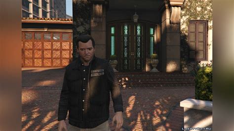 Download Sons Of Anarchy Vest For Michael Franklin And Trevor For Gta 5