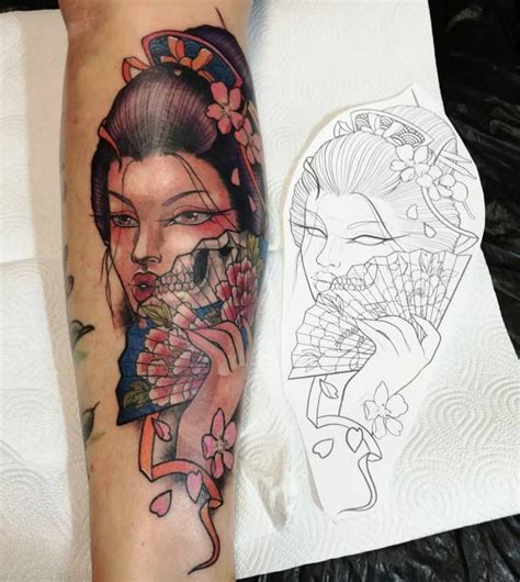 top 109 best geisha tattoo ideas [2021 inspiration guide]