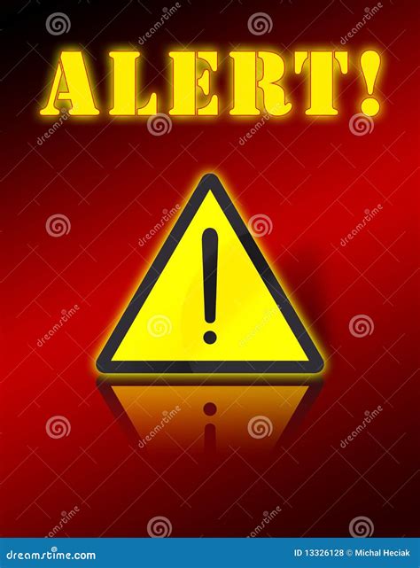 Alert Sign Royalty Free Stock Photos Image 13326128