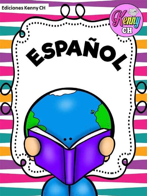 Portadas Para Cuadernos De Español Secundaria Pin En Carátulas Web