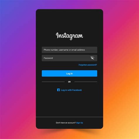 Instagram Login Images Free Download On Freepik