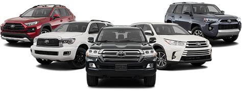 Meet The Toyota Suv Lineup In Atlanta Rick Hendrick Toyota Sandy Springs
