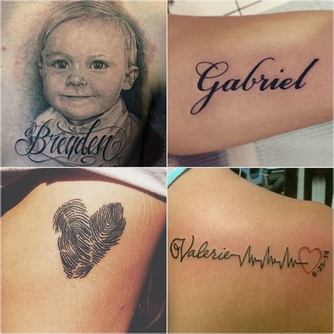 Tattoos To Represent Baby Or Child Popsugar Moms