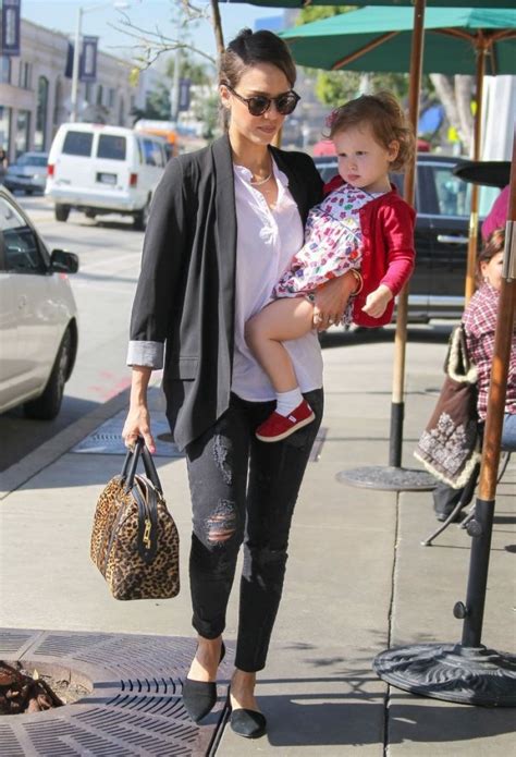 Jessica Alba At The Urth Caffe In West Hollywood Celebzz