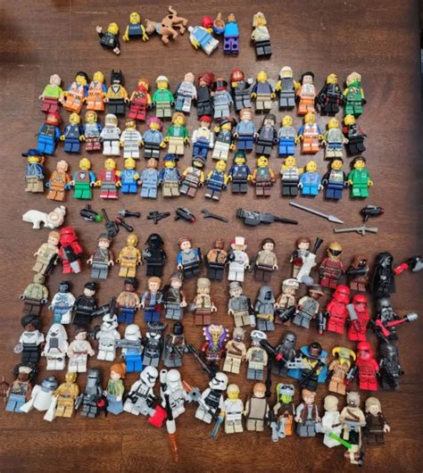 huge lego star wars minifigure lot 102 figure and accessories weapons and others 325 00 picclick