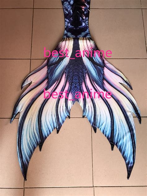 2018 Amazing Swimmable Mermaid Tail For Kids Women With Monofinmermaid