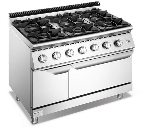 700 Series 6 Burner Gas Range With Oven