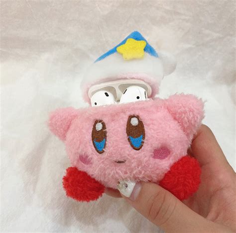 Kirby Plush Airpods Protective Case Plush Airpods Case Kirby Etsy