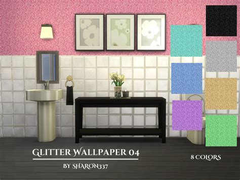 The Sims Resource Glitter Wallpaper 04