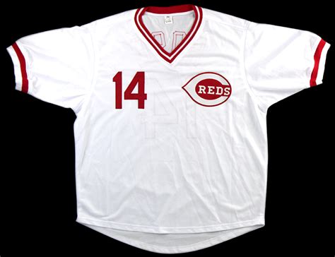 Pete rose was the ultimate gamer. Pete Rose Autographed/Signed Cincinnati Reds White Custom ...