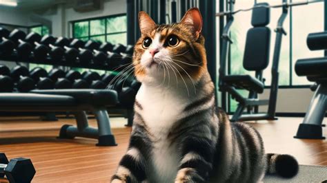 Watch Cat Getting Fit In The Gym With Sit Ups Animals Around The Globe