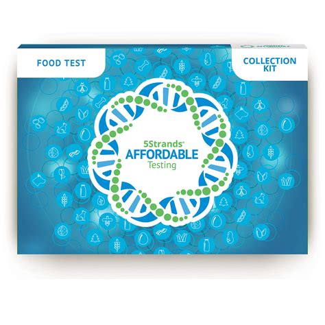 5strands Food Intolerance Test 600 Item At Home Collection Kit Hair
