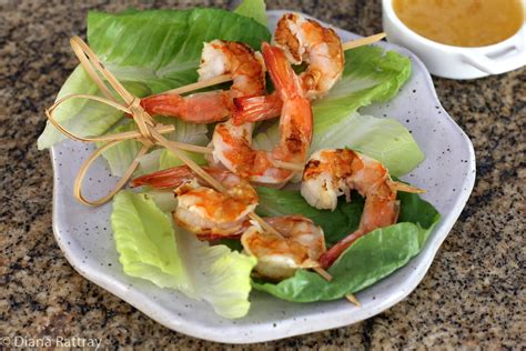 How To Make Grilled Shrimp With Garlic Butter Dipping