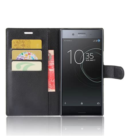 Sony xperia xz premium software and experience. Litchi Plånboksfodral Sony Xperia XZ Premium - Svart ...