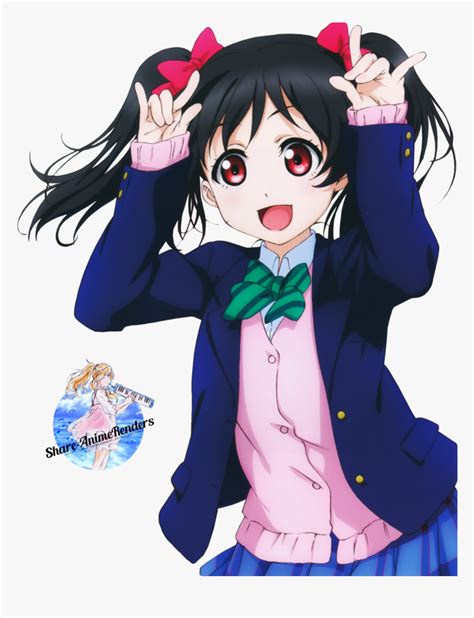 Yazawa Nico Render Png Png Download Anime Nico Nico Nii Transparent Png Transparent Png