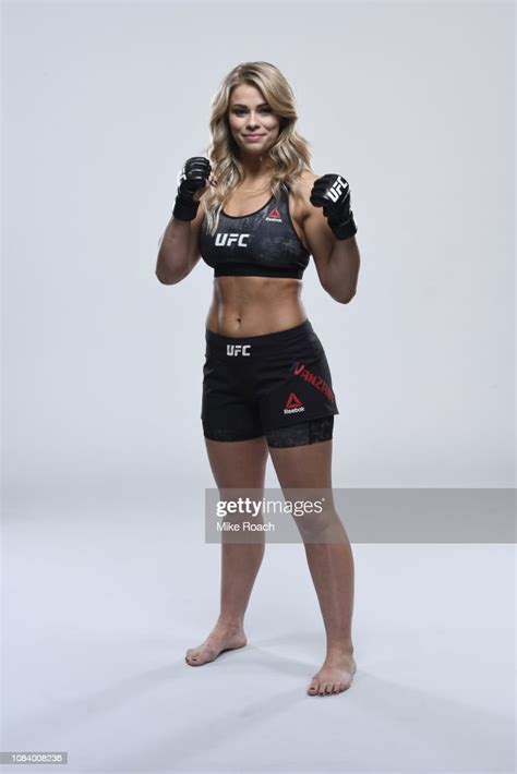 Paige Vanzant Poses For A Portrait During A Ufc Photo Session On News Photo Getty Images