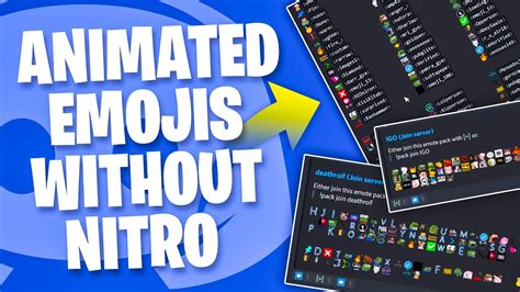 How To Use Animated Emojis On Discord Without Nitro Youtube