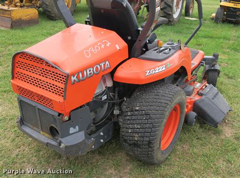Kubota Zg222 Ztr Lawn Mower In Springdale Ar Item Ek9677 Sold