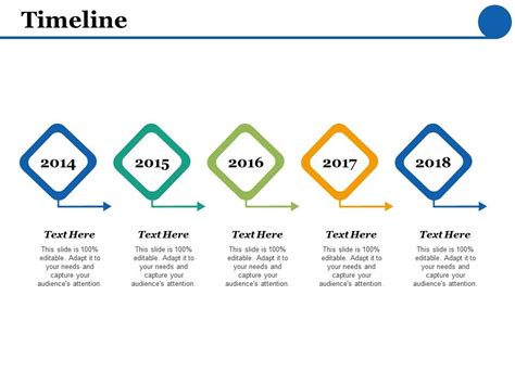 Timeline 5 Years F445 Ppt Powerpoint Presentation Infographics Graphics