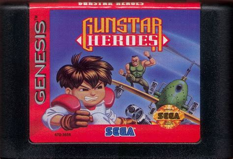Gunstar Heroes Vg Legacy Sega Genesis Mega Drive