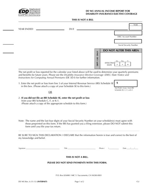 California State Disability Forms Printable