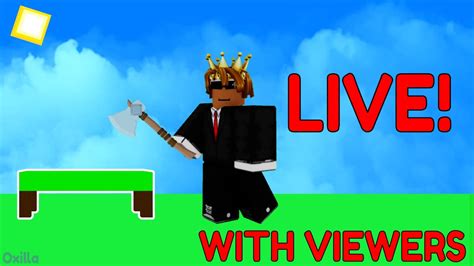 🔴roblox Bedwars Live Playing With Viewers Youtube