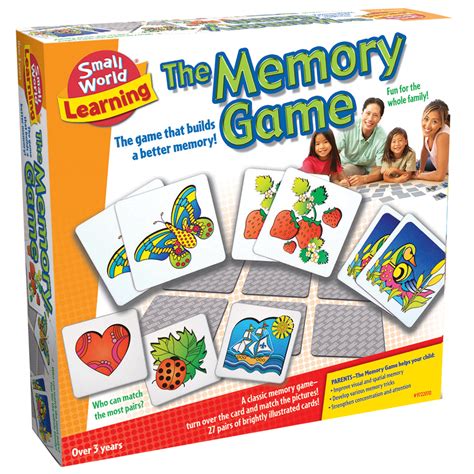 THE MEMORY GAME | Buy Card Games - 090543220706 png image