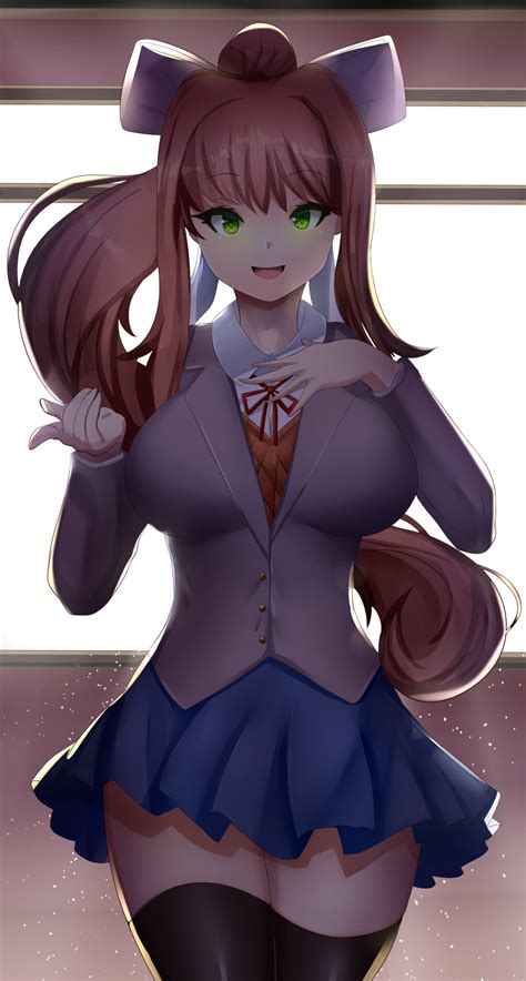 Okay Everyone~ Time For Just Monika 💚💚💚 By Sanarpg7 On Twitter