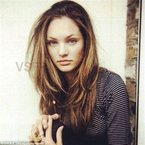 Fresh Off The Farm Candice Swanepoel Seen With Brown Hair And