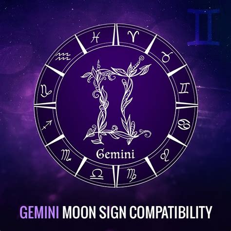 Gemini Moon Sign Compatibility With The 12 Moon Signs