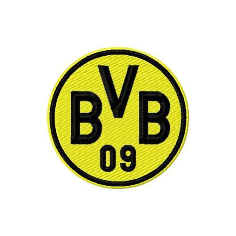 By subscribing i agree that bvb (borussia dortmund gmbh & co. Borussia Dortmund logo machine embroidery design by ...